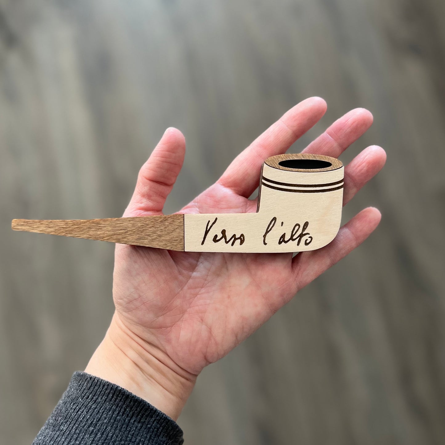 Verso l’ Alto - Wood Magnet/stand, Catholic Home Decor