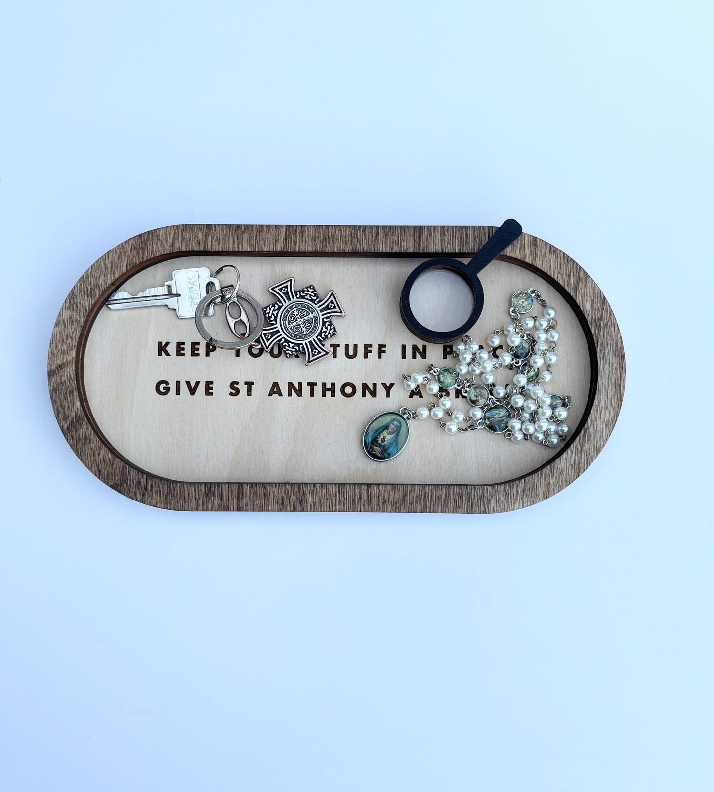 Saint Anthony of Padua Catch all Bowl Catholic Home Decor