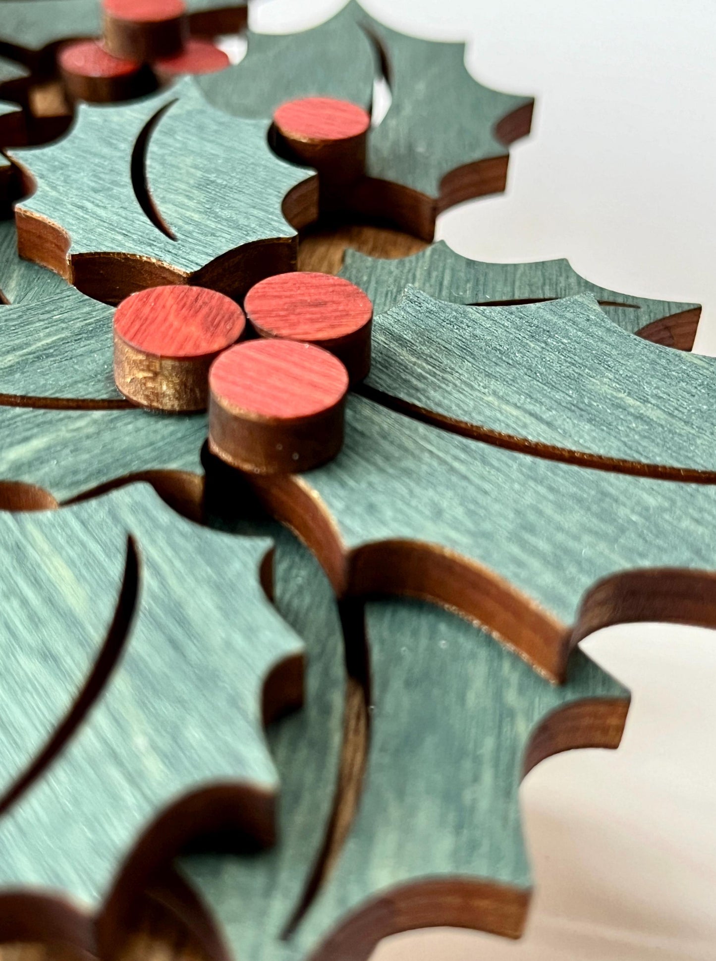 Wooden Modern Advent Wreath - Catholic Home Decor - Christmas gift